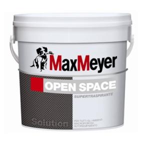 Idropittura Murale Traspirante Open Space Per Interni Colore Bianco 5LT MaxMeyer