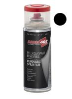 Pellicola Spray Vernice Removibile Colore Nero per Wrapping Carrozzeria Ambro-Sol 400ml