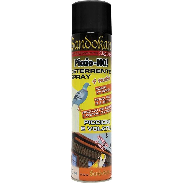 Deterrente-repellente spray sandokan art. 7681 per piccioni e volatili  Online