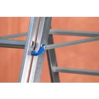 Scala in alluminio sfilabile in 2 tronchi 12+12 Gradini Marchetti altezza mt 3,60 Art.A212 - foto 1