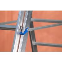 Scala in alluminio sfilabile in 3 tronchi 10+10+10 Gradini Marchetti altezza mt 3,00 Art.A310 - foto 2