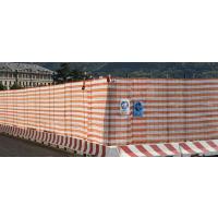 Rete Barriera Protettiva in Tessuto H mt 1,00 Rotolo da mt 50 Bianco Arancio Arrigoni 5120AB - foto 1