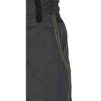 Pantalone Da Lavoro Bermuda DeltaPlus Mod. D-MACH DMBERGJ 6 Tasche Grigio-Giallo - foto 2