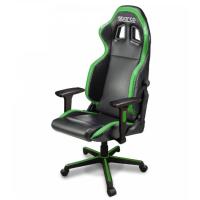 Sedile Ufficio Sparco Sedia Gaming ICON con braccioli colori verde, blu, rosso, nero R100S - foto 1