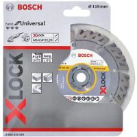 Disco Diamantato Universale Bosch X-LOCK diam.115 mm x 22,23 x 2,2 x 12, cod. 2608615160 - foto 2