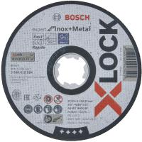 Disco da taglio per Inox e Metallo X-LOCK Bosch diam.125 mm x 1 mm x 22,23 mm taglio dritto cod. 2608619264