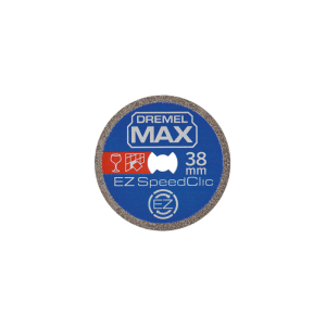 Disco da Taglio Diamantato DREMEL MAX SC545DM 38mm EZ SpeedClic per tagli in Materiali Duri 2615S545DM