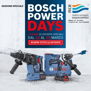 Promozioni BOSCH Power Days