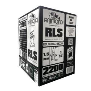 Basi Distanziatori RLS HD Raimondi per spessori da 3 a 12 mm, Fuga mm 1,5 conf. 2200 pezzi