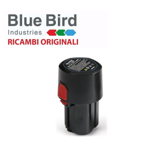 Batteria Ricambio Originale Blue Bird 12,6V - 2.5Ah Li-ion per Elettrosega Potatore CS 22-04 e Forbice PS 22-23 cod.451920