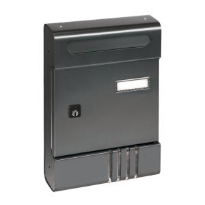 Cassetta Postale Alubox in Alluminio Mod. ESSE-SE Color Ghisa