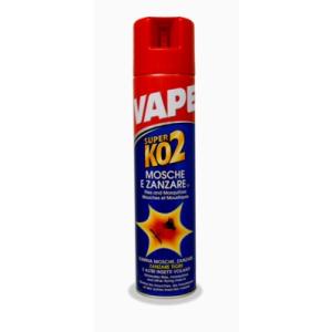 Insetticida Mosche e Zanzare Vape Super KO2 Spray