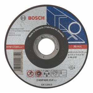Disco Da Taglio Ferro Bosch Expert Piano Ø 115 x 1,6 mm Cod. 2608600214