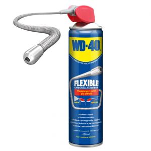 WD 40 Flexible Sbloccante Spray Multifunzione con Cannuccia Flessibile 600 ml