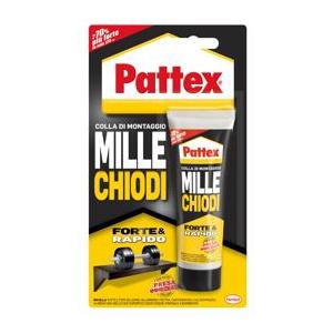 Millechiodi Pattex Forte & Rapido Originale Henkel Tubetto da gr 100