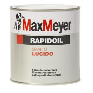 MaxMeyer Smalto Rapidoil Lucido Colore Nero 0,375LT