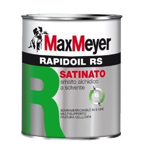 MaxMeyer Smalto Rapidoil RS Satinato Colore Bianco 0,75LT