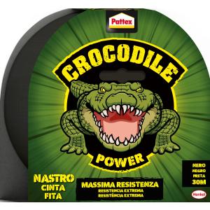 Nastro Telato Super Resistente Pattex Crocodile Power 30 metri x 50mm