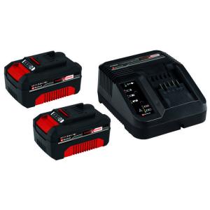 Kit Einhell 2 Batterie 3,0 Ah e Caricabatterie Power X-Change 18V Einhell 4512098 Starter Kit