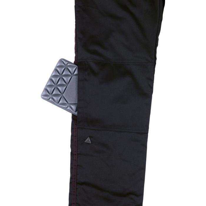 Pantalone da lavoro DeltaPlus Invernali Mod. DMACHPAW FODERATO 5 Tasche + Portametro Grigio-Giallo  - foto 1