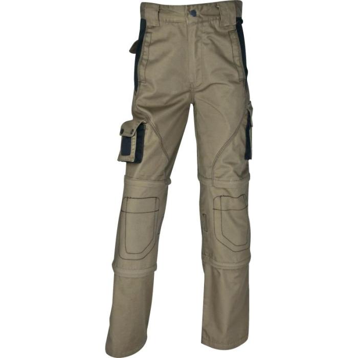 Pantalone da lavoro lungo DeltaPlus Mod. MSPAN MACH SPRING 3 IN 1 Trasformabile 7 Tasche