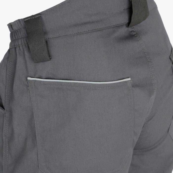 Pantalone Lungo Multitasche Da Lavoro Mod. STAFF Diadora Utility Art 160301 C75070 Grigio Acciaio - foto 3