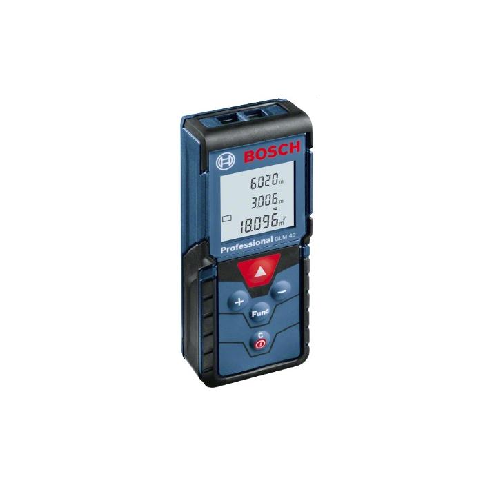 Distanziometro Laser Bosch GLM40 Professional misura distanza, area e volume