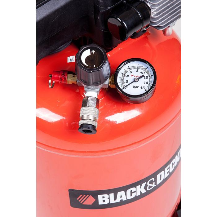 Compressore Portatile Black & Decker BD195/24V-NK HP 1,5 lt 24 Verticale BXCM0054E - foto 3