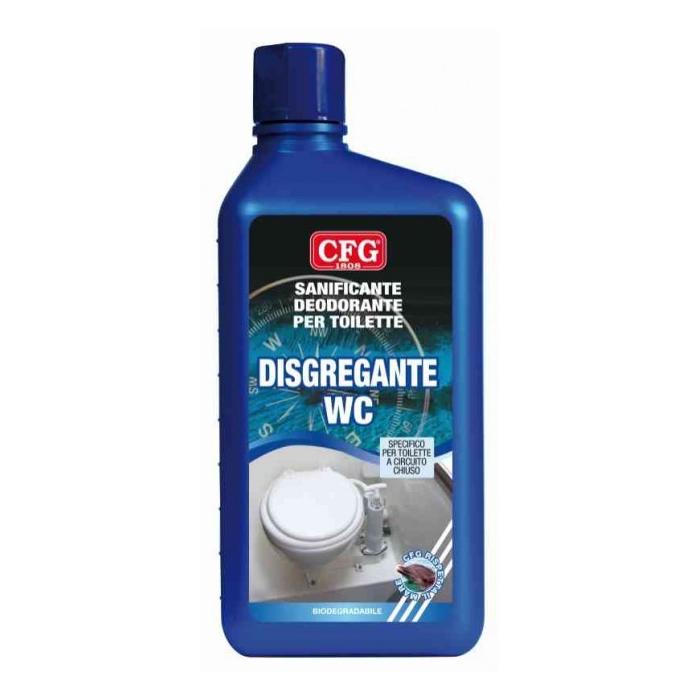Disgregante Wc, Sanificante e Deodorante per toilette a circuito chiuso CFG art. N09