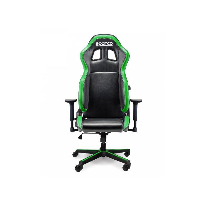 Sedile Ufficio Sparco Sedia Gaming ICON con braccioli colori verde, blu, rosso, nero R100S - foto 2