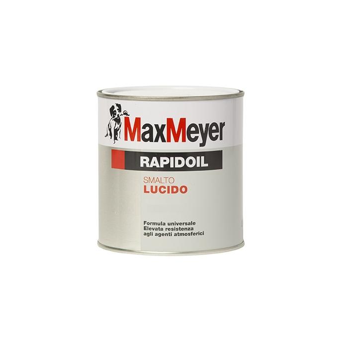 MaxMeyer Smalto Rapidoil Lucido Colore Grigio Ferro 0,375LT 