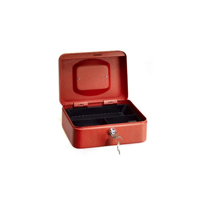 Cassetta Portavalori con Vassoio Portamonete Colore Rosso art. C9224 Arregui - foto 1