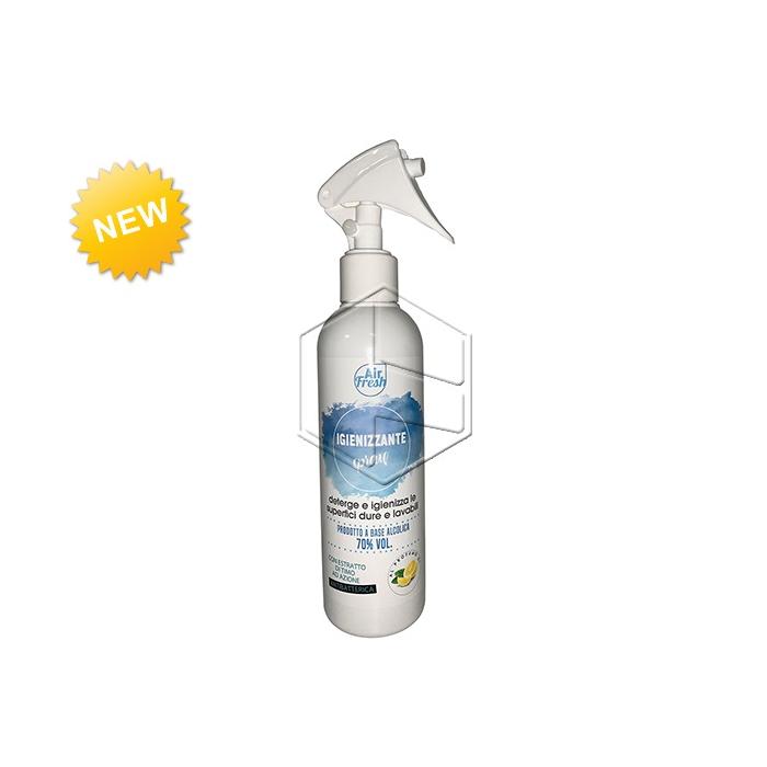 Disinfettante Superfici Antibatterico Igienizzante Spray a Base Alcolica Profumato 250ml
